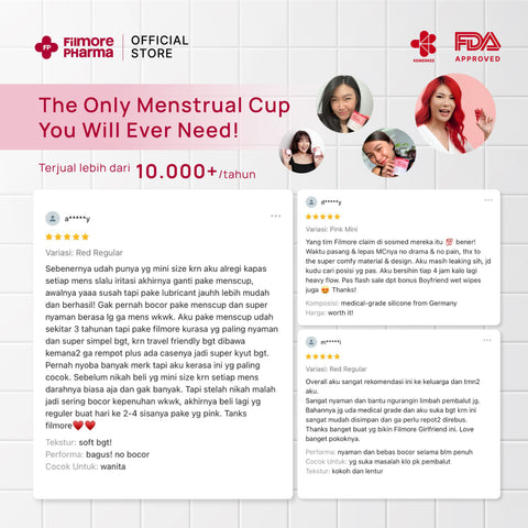 Filmore Girlfriend Collapsible Menstrual Cup