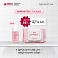 Filmore Bundling Traveling Kit | Boyfriend Wet Wipes & Spritz Sister Mist